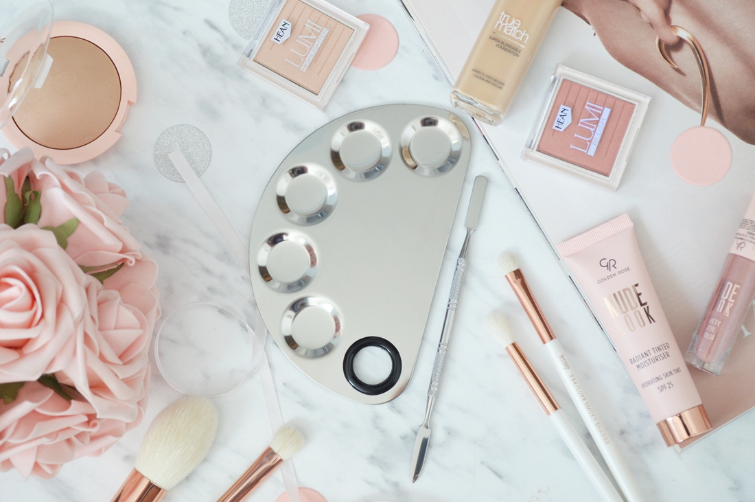 paleta do mieszania podkładów puderek.com.pl